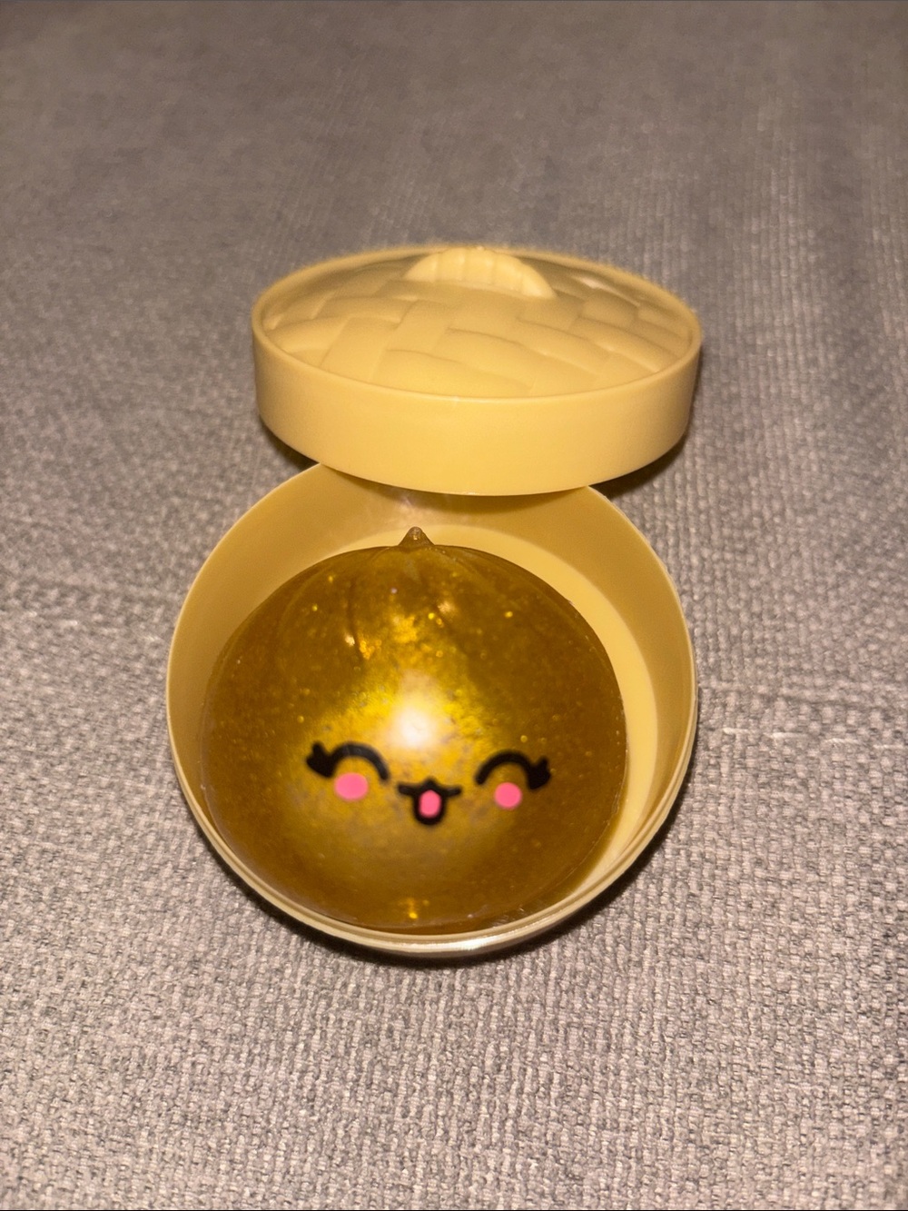Rare mini gold dumpling squishy
